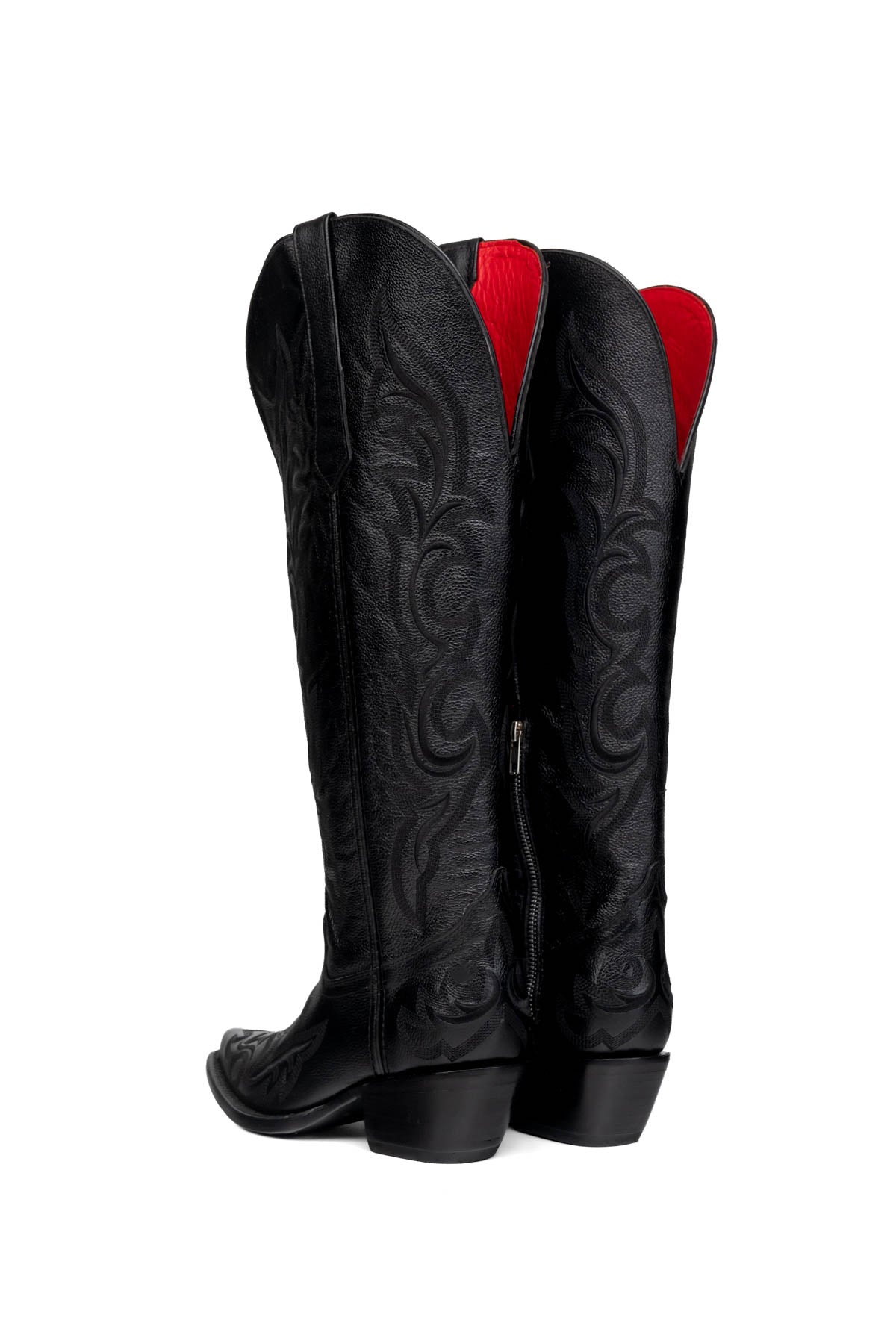 Jenny Tall Wide Calf Snip Toe Cowgirl Boot