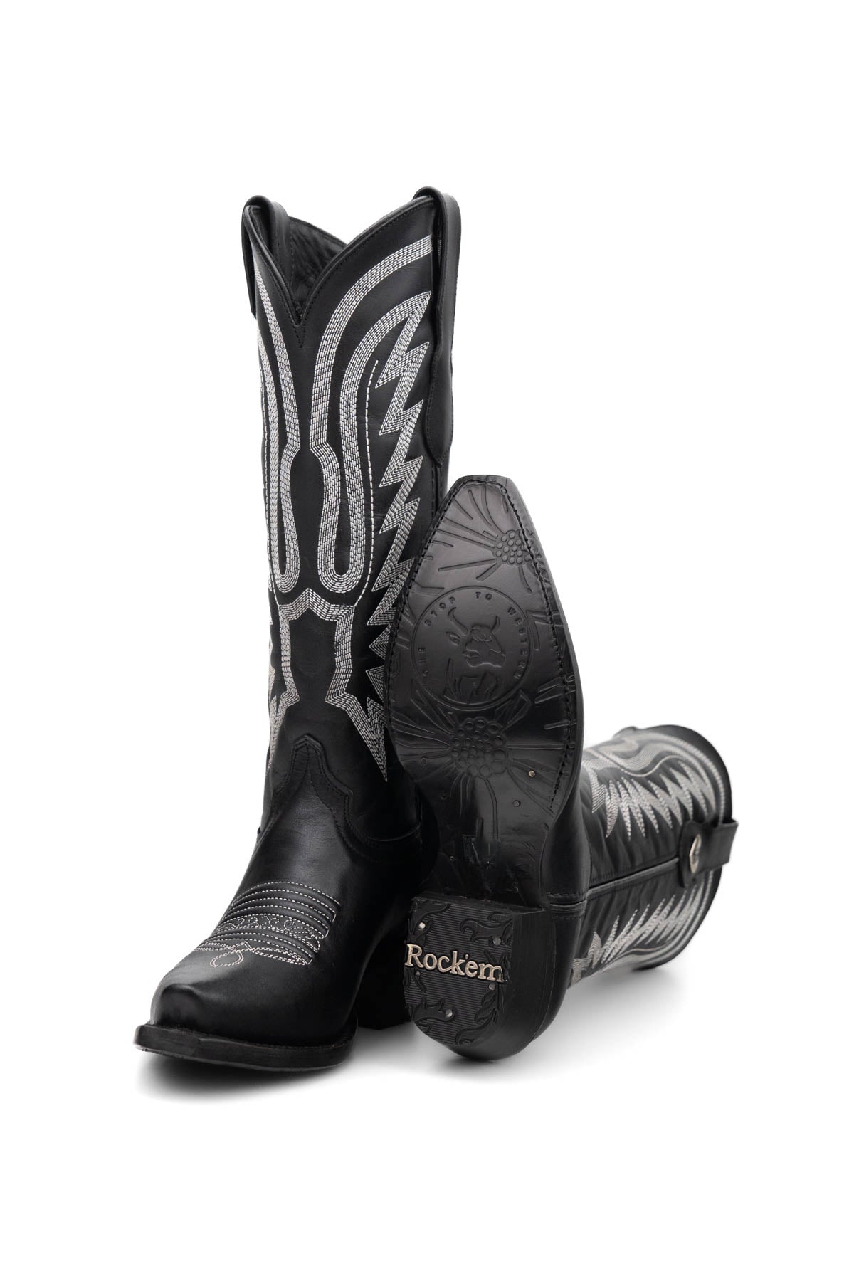 Clara Midi Snip Toe Cowgirl Boot