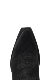 Eleanor Primavera Suede Tall Snip Toe Cowgirl Boot