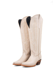 Kaylee Tall Wide Calf Friendly Snip Toe Cowgirl Boot
