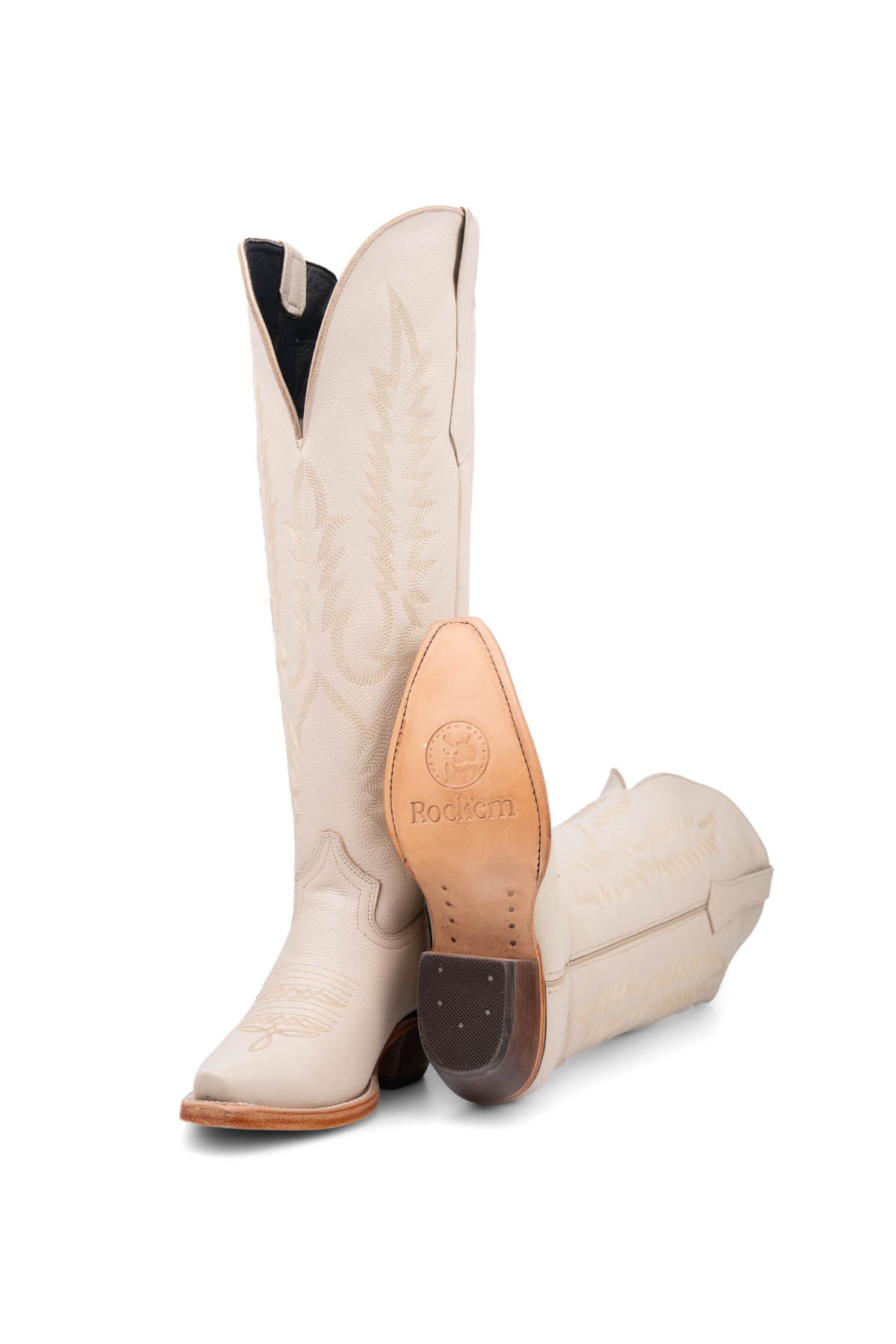 Kaylee Tall Wide Calf Friendly Snip Toe Cowgirl Boot