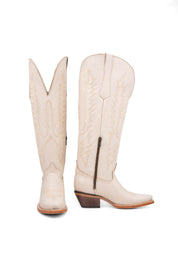 Kaylee Tall Wide Calf Friendly Snip Toe Cowgirl Boot