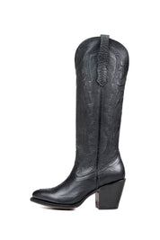 Angie Tall Round Toe Cowgirl Boot