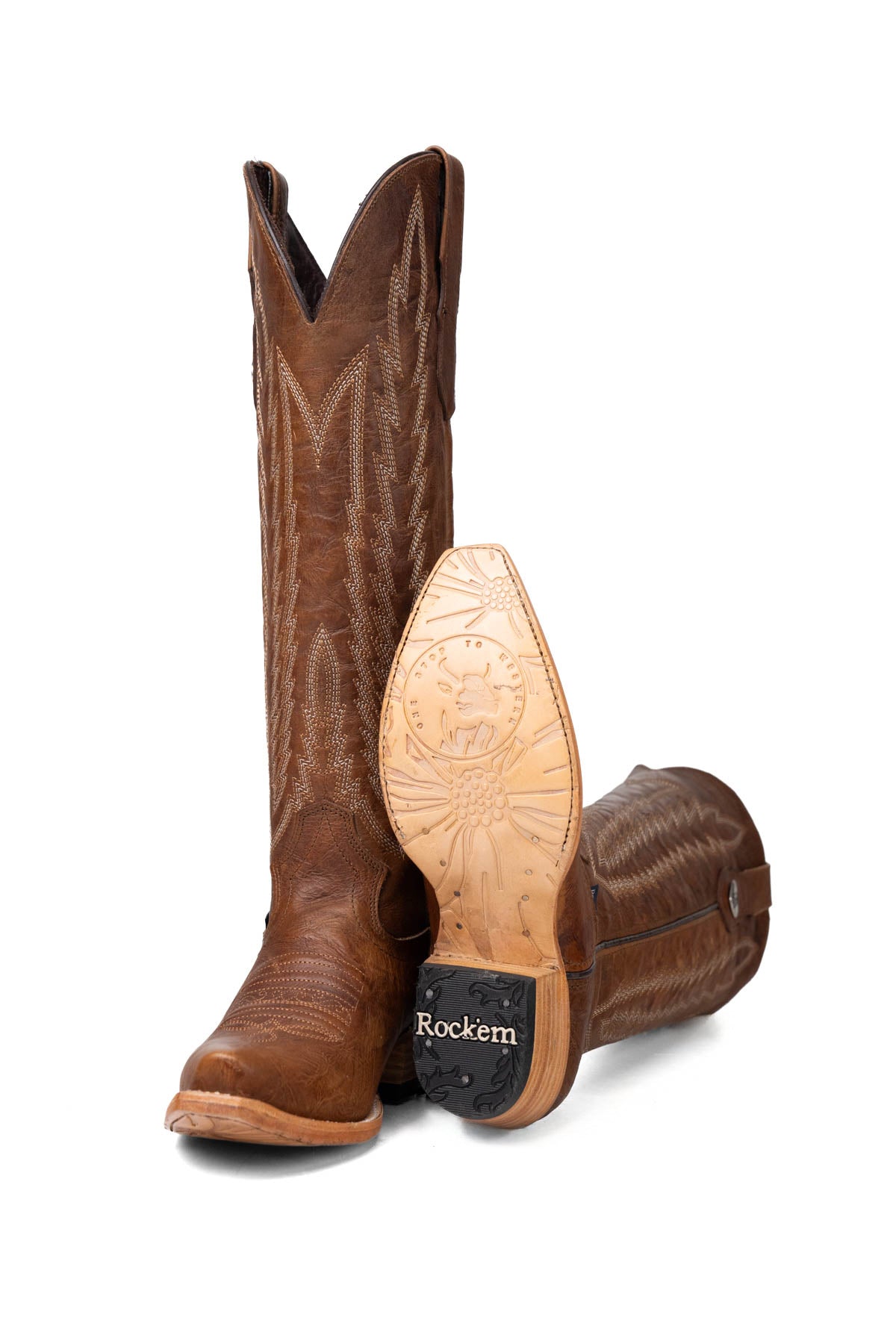 Eleanor Tall Snip Toe Cowgirl Boot