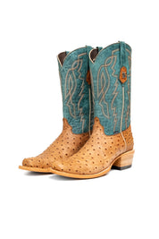 Renegate Ostrich Cutter Toe Cowboy Boot
