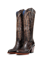 Amanda Tall Round Toe Cowgirl Boot