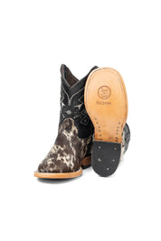 Little Aztec Cowhide Square Kids Boot Size 13 Box ZB12