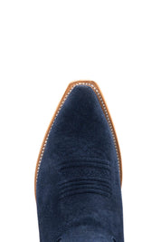 Eleanor Primavera Suede Tall Snip Toe Cowgirl Boot