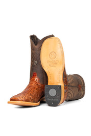 Monroe Python Square Toe Cowboy Boot