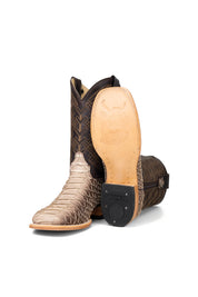 Bradley Python Square Toe Cowboy Boot