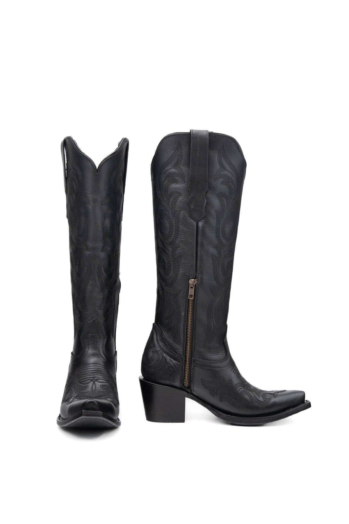Jenny Tall Snip Toe Cowgirl Boot