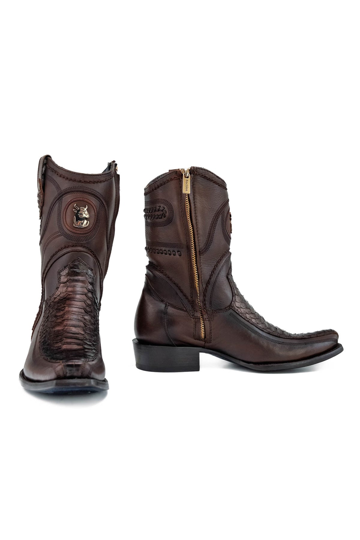 Python Hornstone Narrow Toe Ankle Boot