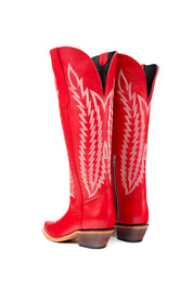 Gia Tall Wide Calf Snip Toe Cowgirl Boot