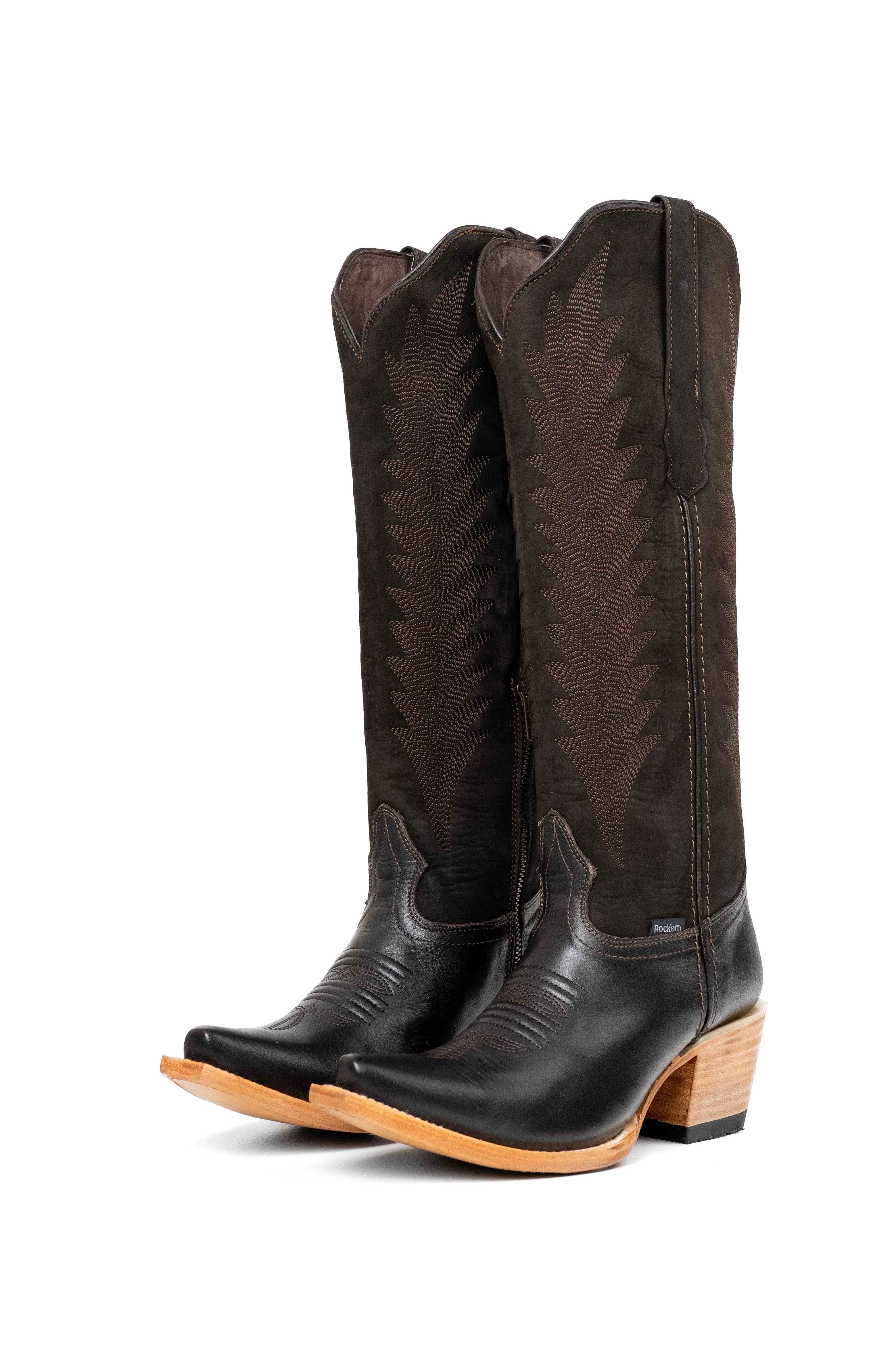 Sierra Tall Snip Toe Cowgirl Boot