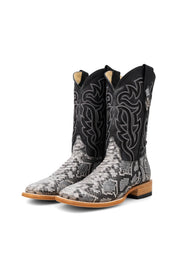 Bruce Python Square Toe Cowboy Boot