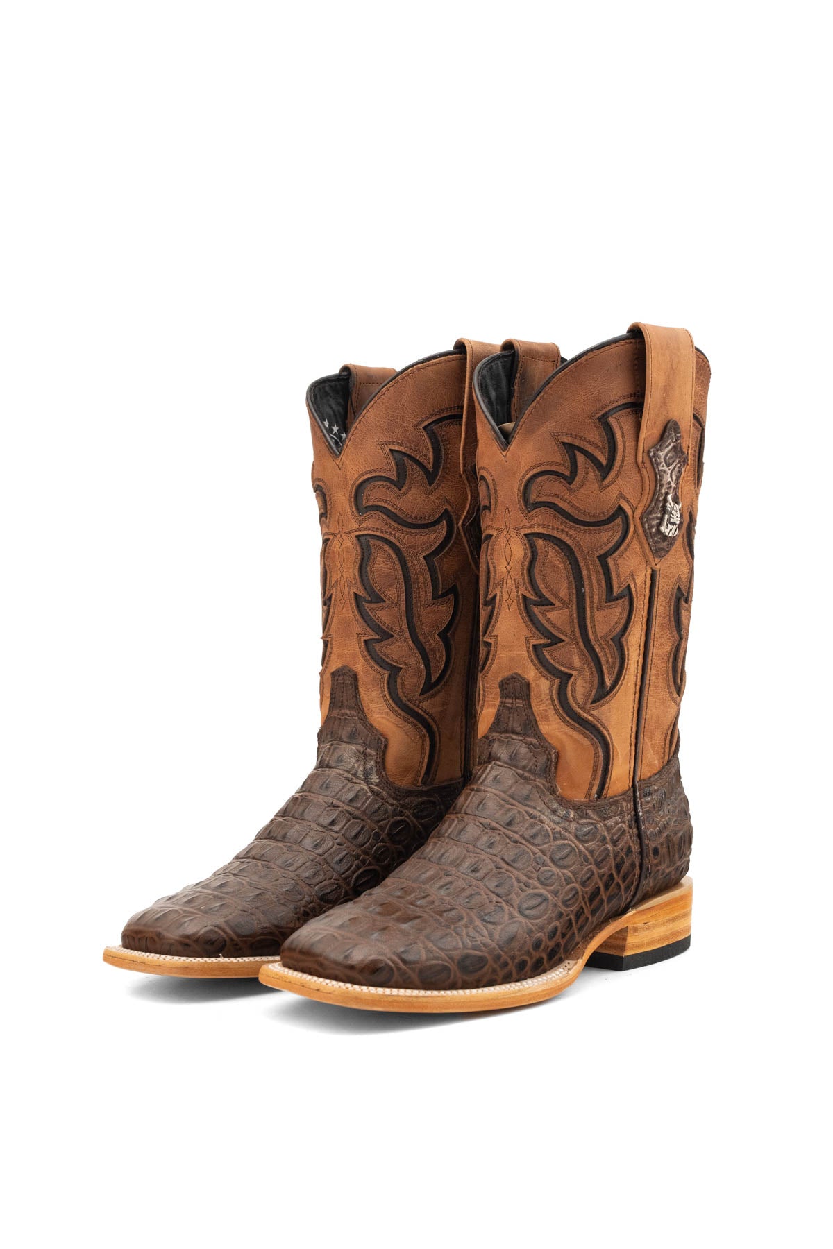 Bruce Hornback Youth Square Toe Cowboy Boot