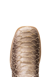 Bradley Python Square Toe Cowboy Boot
