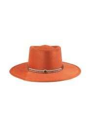 Rock'em Oval Topback Suede Hat