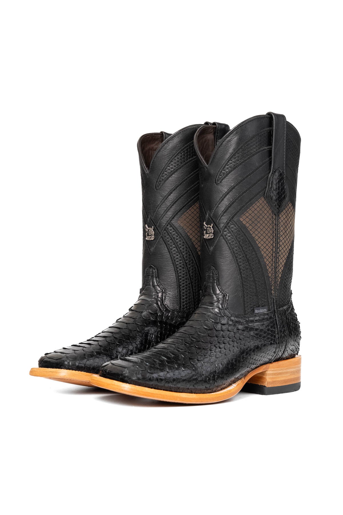 Monroe Python Square Toe Cowboy Boot