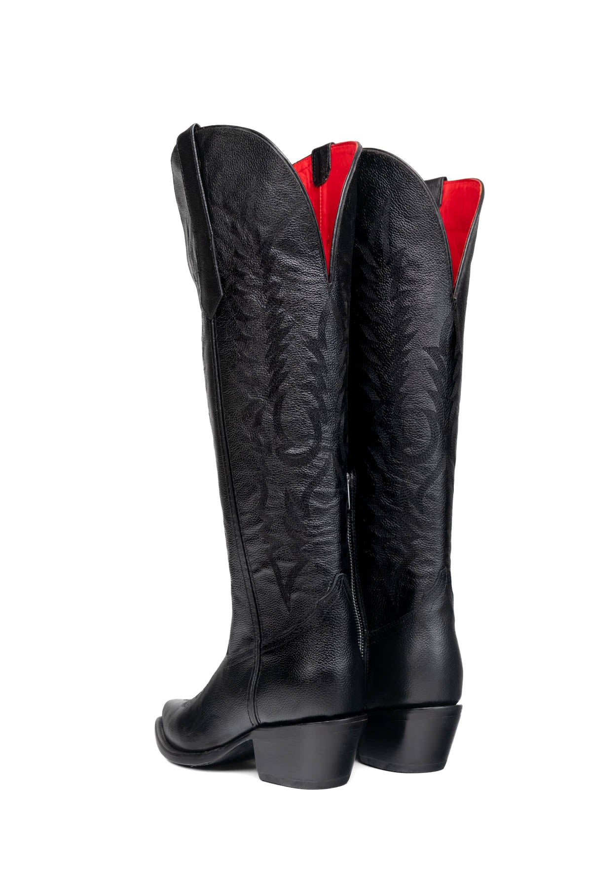 Kaylee Tall Wide Calf Friendly Snip Toe Cowgirl Boot