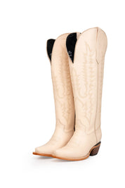 Kaylee Tall Wide Calf Friendly Snip Toe Cowgirl Boot