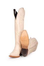 Kaylee Tall Wide Calf Friendly Snip Toe Cowgirl Boot