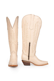 Kaylee Tall Wide Calf Friendly Snip Toe Cowgirl Boot