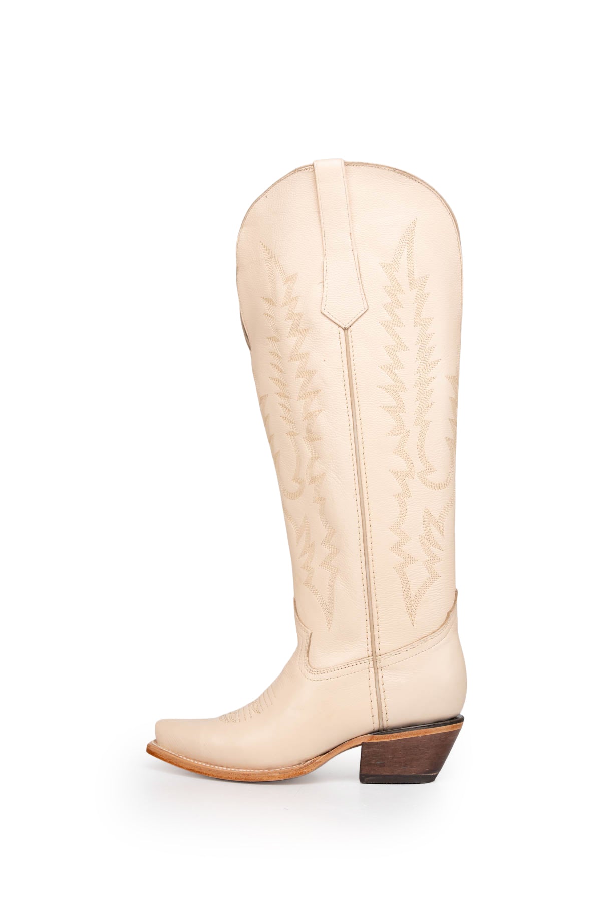 Kaylee Tall Wide Calf Friendly Snip Toe Cowgirl Boot