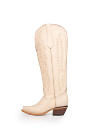 Kaylee Tall Wide Calf Friendly Snip Toe Cowgirl Boot