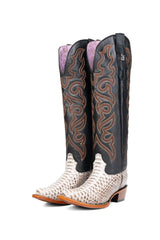 Ariana Python Tall Snip Toe Cowgirl Boot