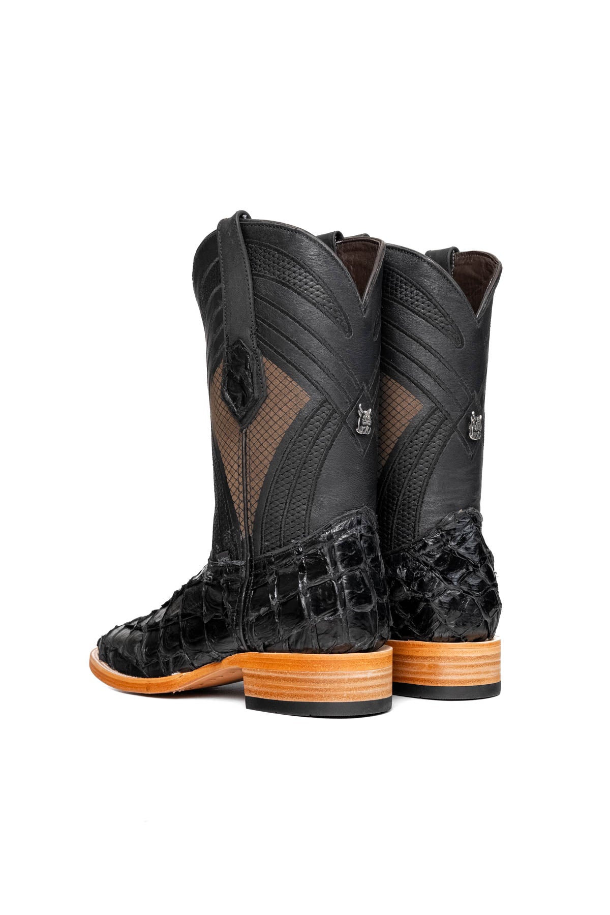 Monroe Pirarucu Exotic Square Toe Cowboy Boot