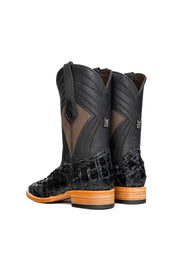 Monroe Pirarucu Exotic Square Toe Cowboy Boot