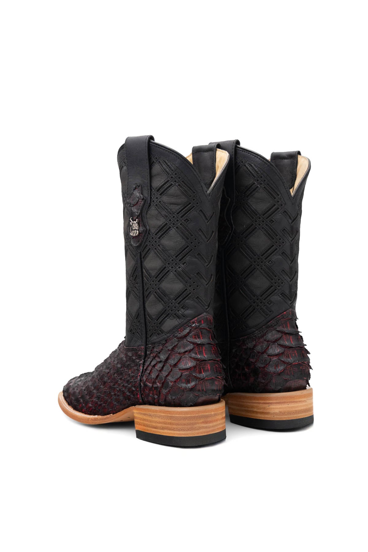 Bradley Python Square Toe Cowboy Boot