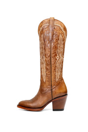 Amanda Tall Round Toe Cowgirl Boot