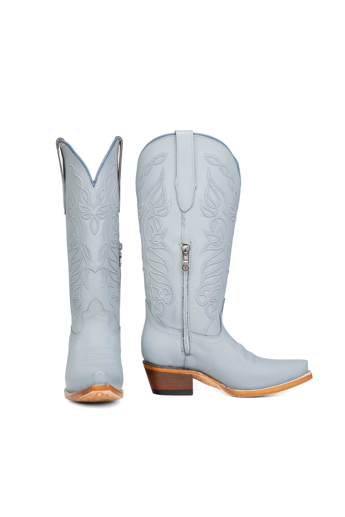 Sally Midi Wide Calf Snip Toe Cowgirl Boot