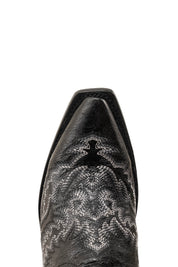 Magali Red Bottom Snip Toe Ankle Boot