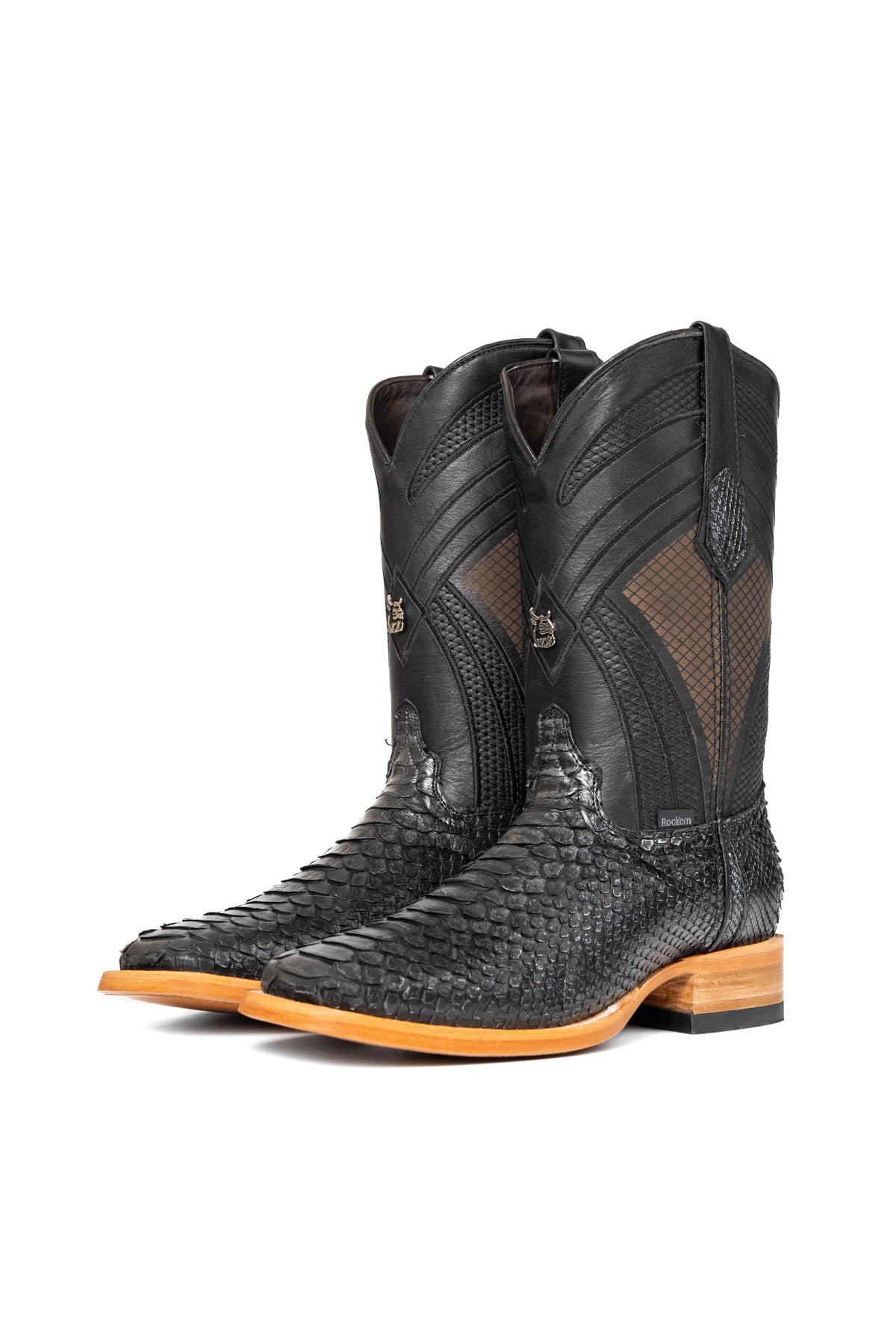 Monroe Python Square Toe Cowboy Boot