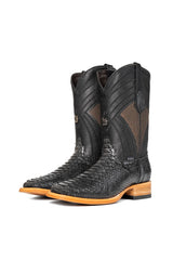 Monroe Python Square Toe Cowboy Boot