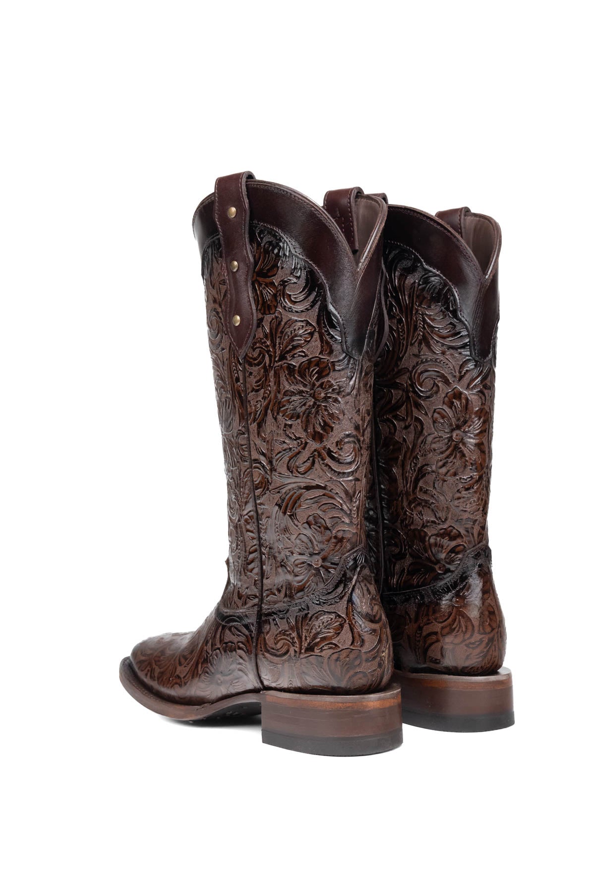 452 Mila Flor De Luz Square Toe Cowgirl Boot