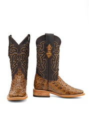Bruce Hornback Youth Square Toe Cowboy Boot