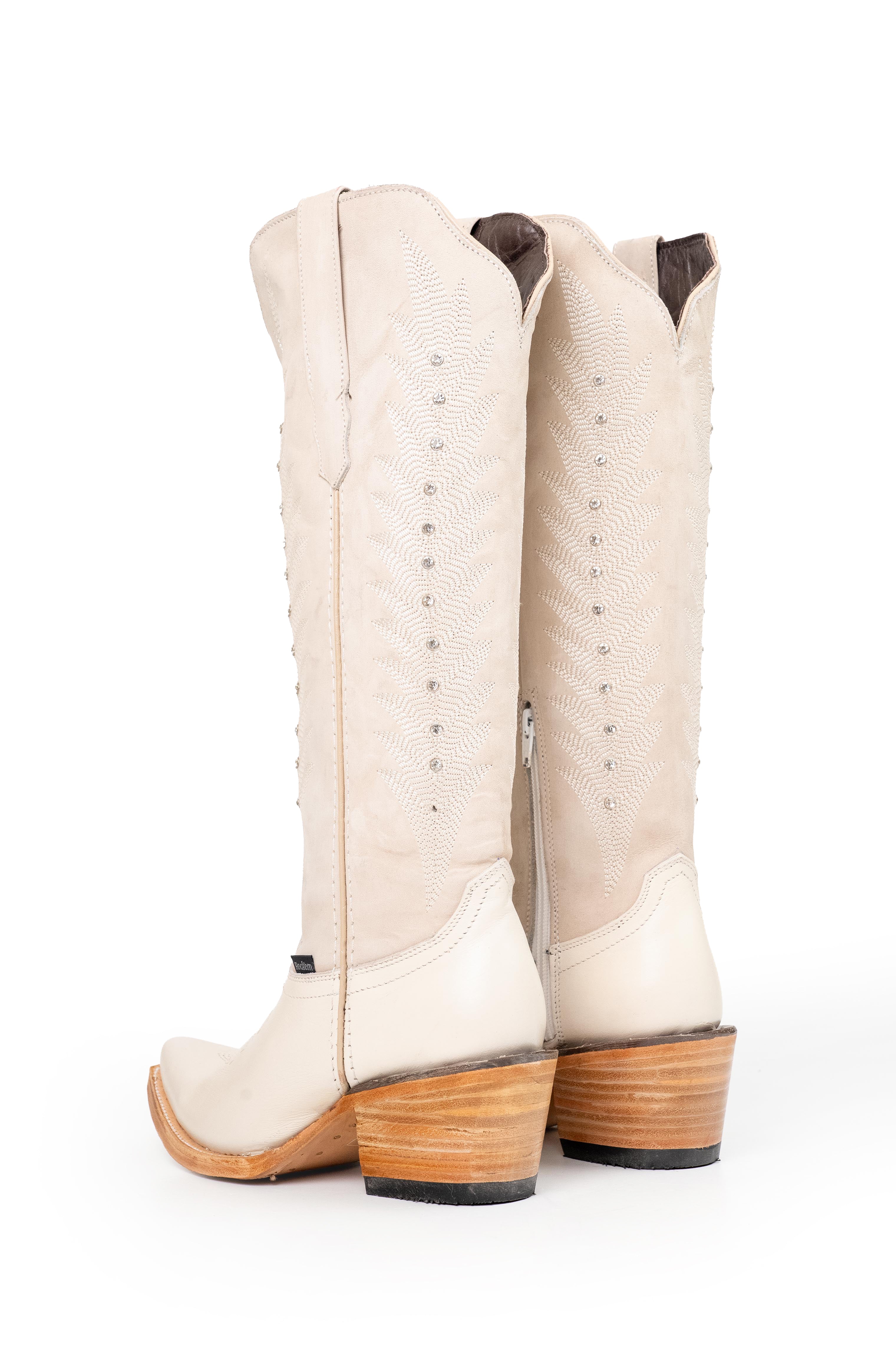 Sierra Crystal Belle Tall  Snip Toe Cowgirl Boot