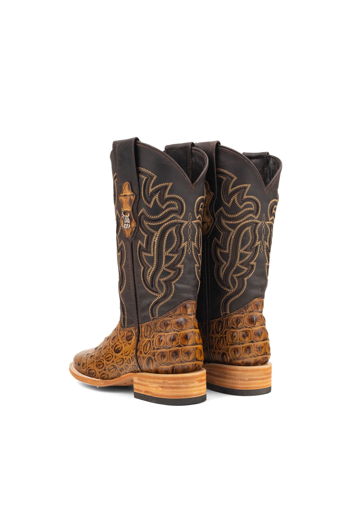 Bruce Hornback Youth Square Toe Cowboy Boot