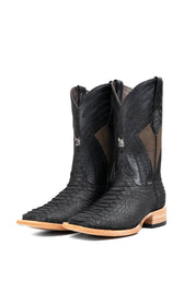 Monroe Python Exotic Square Toe Cowboy Boot