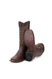 Bailey Ebano Square Toe Cowgirl Boot