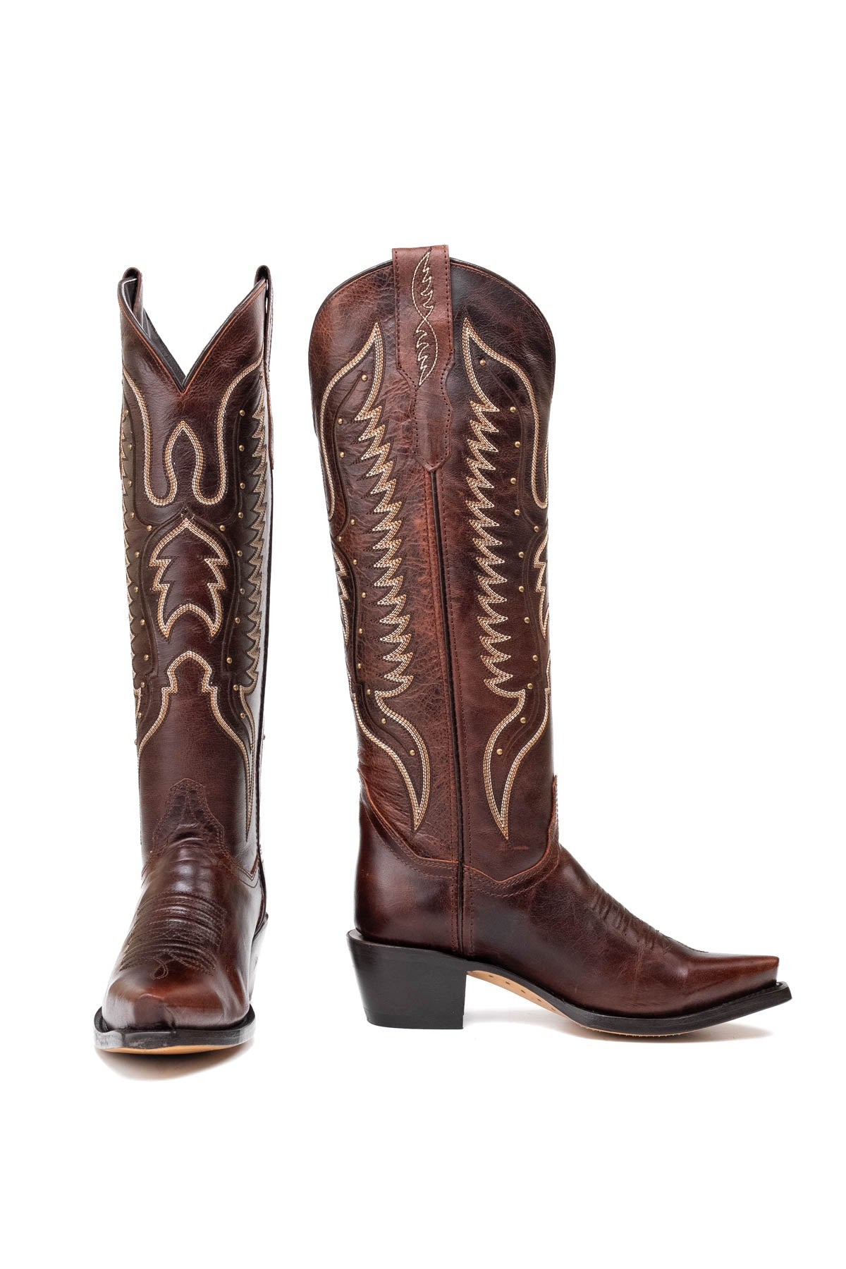 Sophia Tall Snip Toe Cowgirl Boot