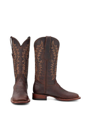 Bailey Ebano Square Toe Cowgirl Boot