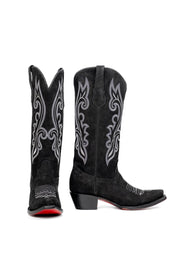 Alia Midi Red Bottom Snip Toe Cowgirl Boot