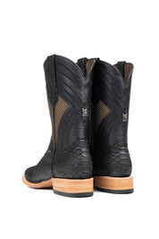 Monroe Python Exotic Square Toe Cowboy Boot