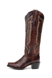 Sophia Tall Snip Toe Cowgirl Boot