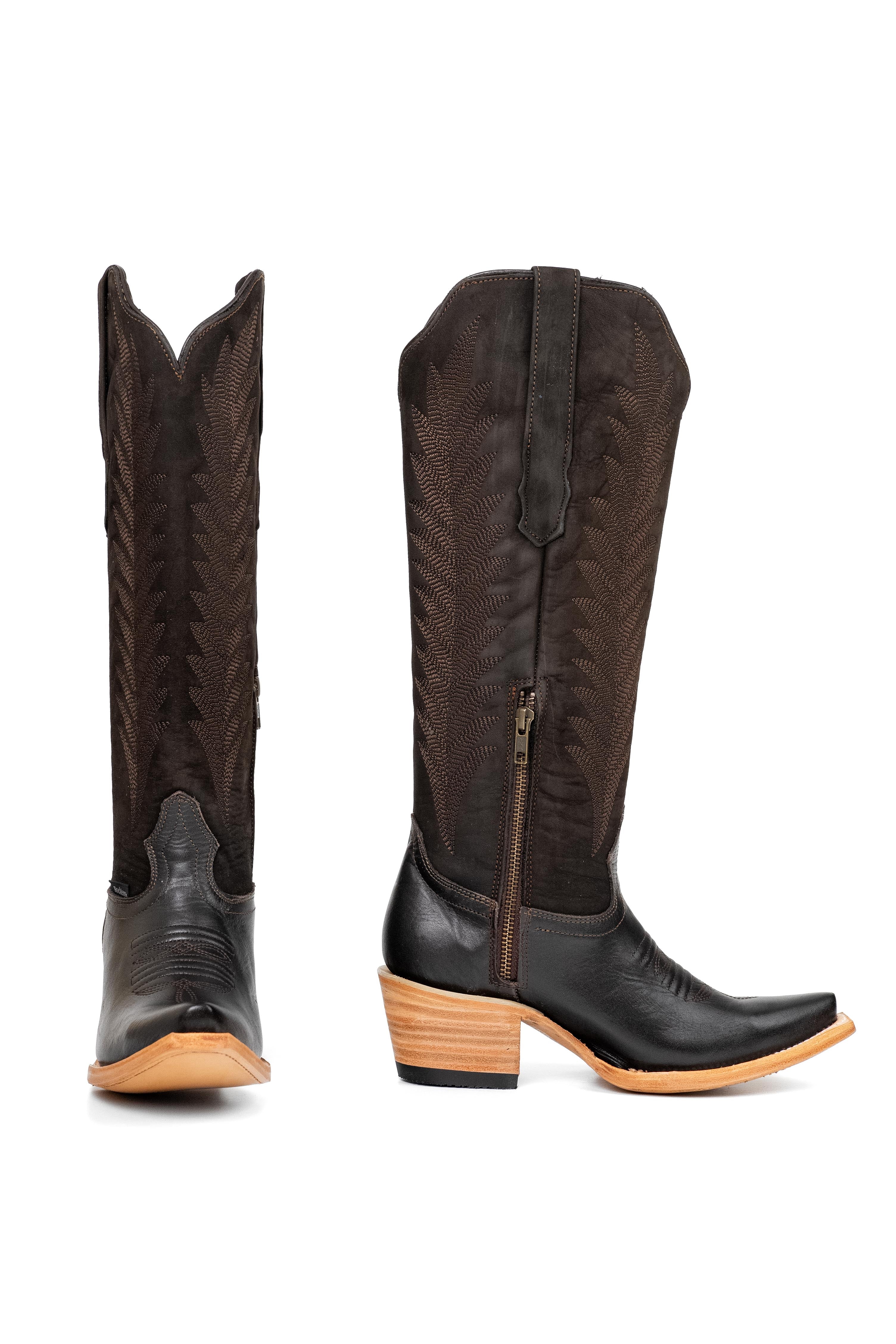 Sierra Tall Snip Toe Cowgirl Boot